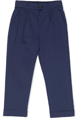 Fendi Chino mit Logo-Patch