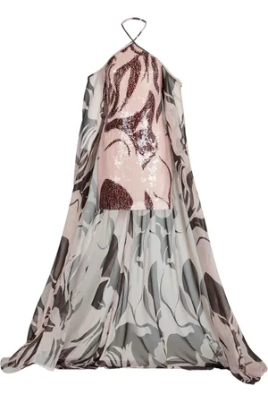 Silvia Tcherassi Kavya Kleid mit Pailletten
