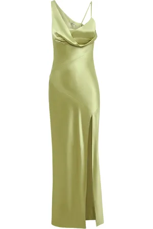 Nicholas One-Shoulder-Kleid aus Satin