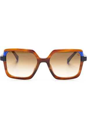 Etnia Barcelona Sonnenbrille mit eckigem Gestell