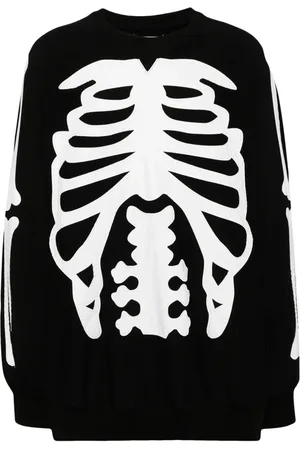 Takahiromiyashita The Soloist Sweatshirt mit Skelett-Print