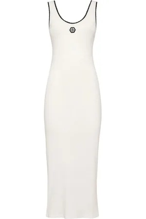 Philipp Plein Geripptes Kleid