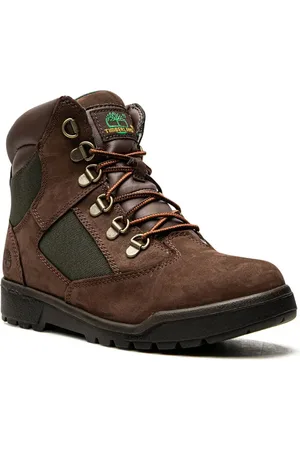 Timberland 6 Inch Field Brown / Green Schnürstiefel