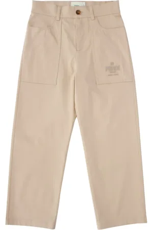 Fendi Hose mit Logo-Stickerei