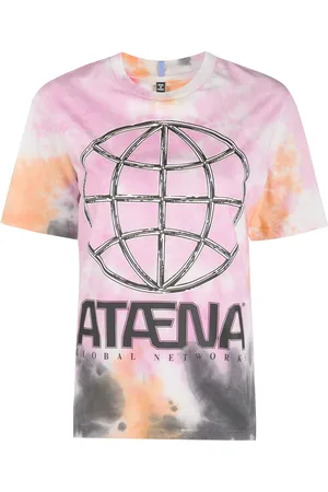 Alexander McQueen T-Shirt mit Batikmuster