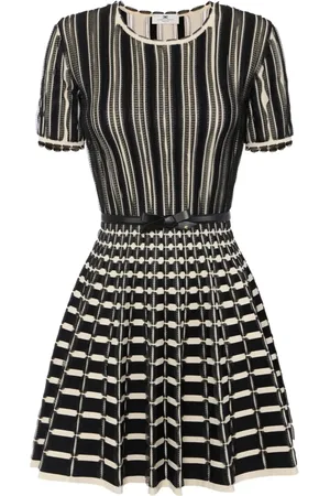 Elisabetta Franchi Gestreiftes Minikleid