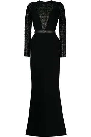 Saiid Kobeisy Kleid mit Perlen