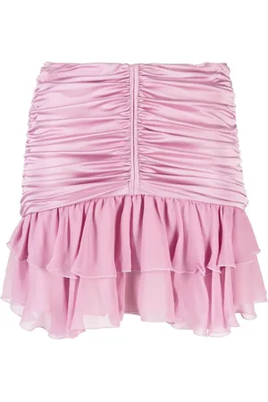BLUMARINE Geraffter Minirock