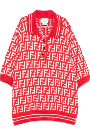 Fendi Poloshirt aus FF-Jacquard