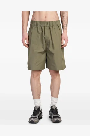 LANEUS Shorts mit Logo-Stickerei