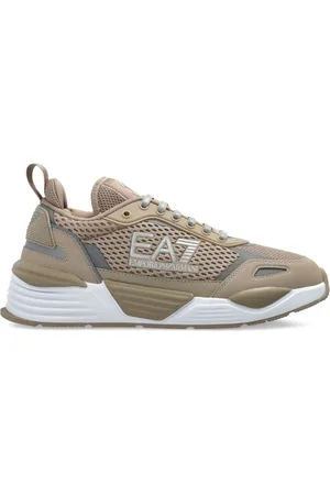 EA7 Sneakers mit Logo-Applikation