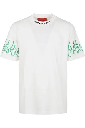 Vision Of Super T-Shirt mit Flammen-Print