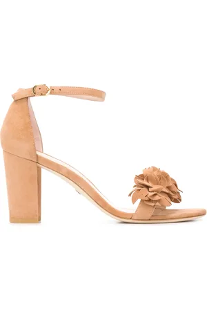 Stuart Weitzman Sandalen mit Blumen