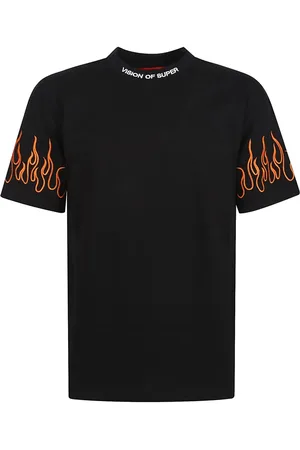 Vision Of Super T-Shirt mit Flammen-Print