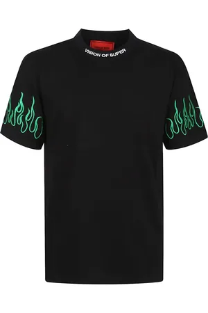 Vision Of Super T-Shirt mit Flammen-Print