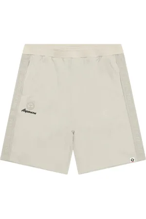 A Bathing Ape Joggingshorts mit Logo-Streifen