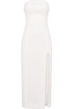 Nicholas Schulterfreies Aliba Midikleid