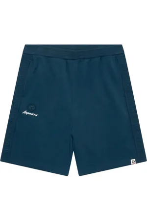 A Bathing Ape Joggingshorts mit Logo-Streifen