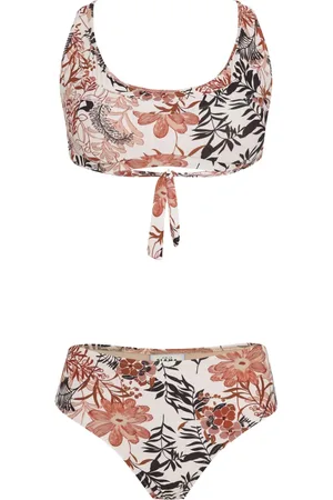 AMIR SLAMA Bikini mit Blumen-Print