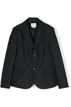 Fendi Einreihiges Sakko mit FF-Muster