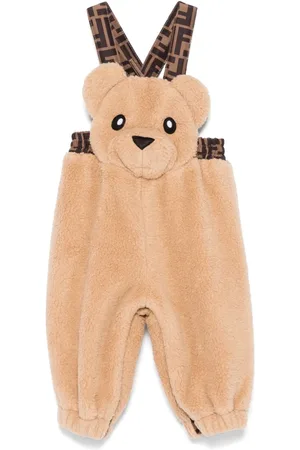 Fendi Latzhose mit Teddy