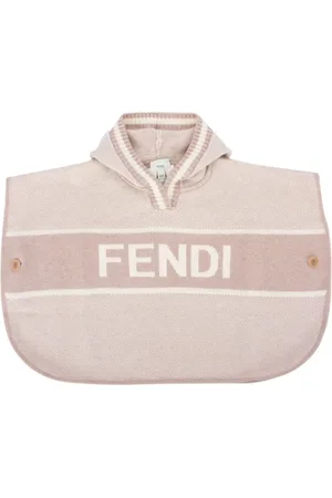 Fendi Cape mit Logo-Jacquard