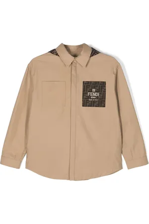 Fendi Kapuzen-Bomberjacke mit FF-Muster