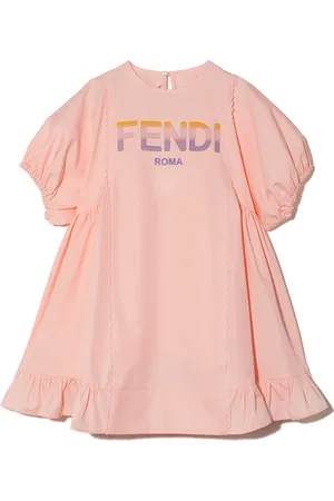 Fendi Kleid mit Logo-Print