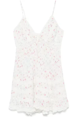 LOVESHACKFANCY Alonna Minikleid