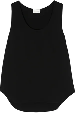 P.A.R.O.S.H. Trägershirt mit abgerundetem Saum