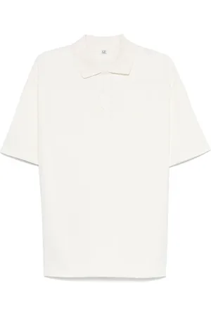C.P. Company Poloshirt mit Mikro-Jacquardmuster