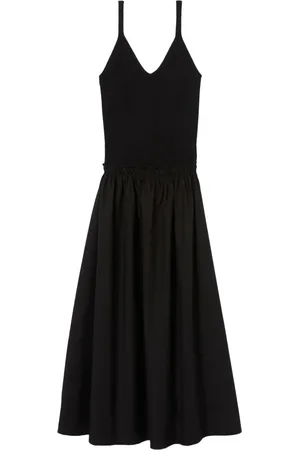 Claudie Pierlot Midikleid aus geripptem Strick