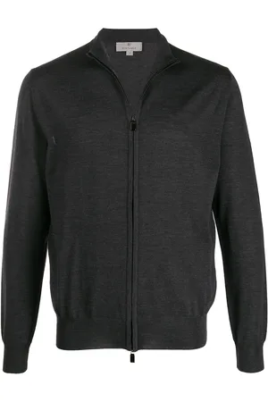 CANALI Cardigan mit Reißverschluss