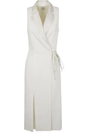 Paul Smith Ärmelloses Kleid mit Wickeldetail