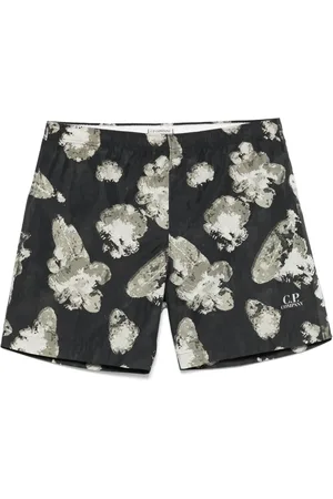 C.P. Company Badeshorts mit Blumen-Print