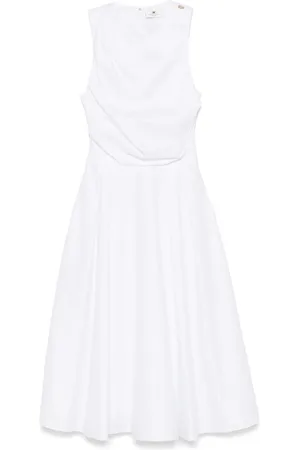 Elisabetta Franchi Drapiertes Midikleid