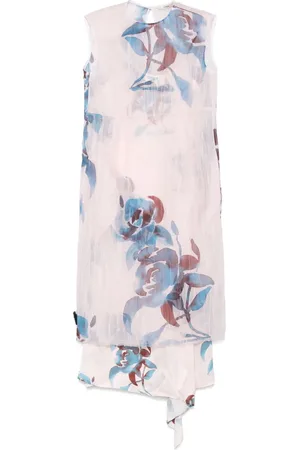 ODEEH Midikleid mit Print