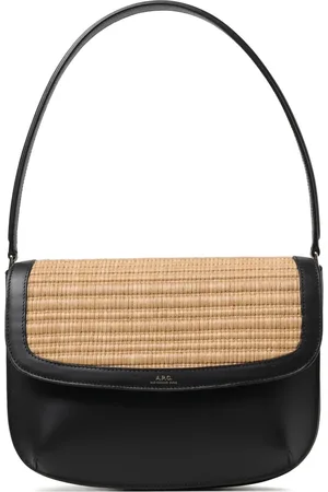 A.P.C. Schultertasche mit Flechtmuster