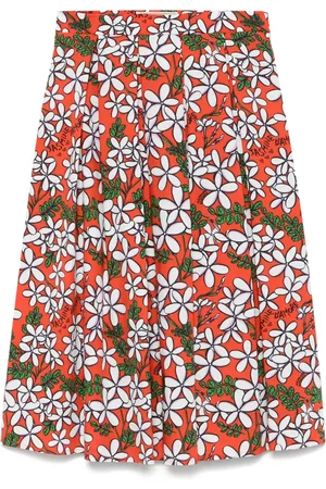 ALESSANDRO ENRIQUEZ Midirock mit Print