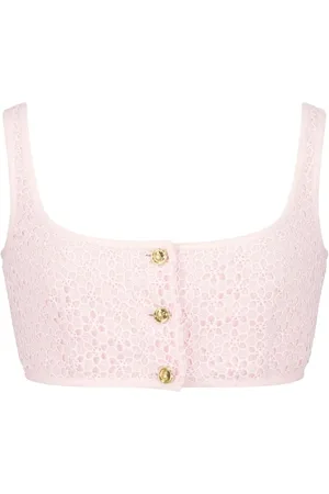 Giambattista Valli Cropped-Top mit Spitze