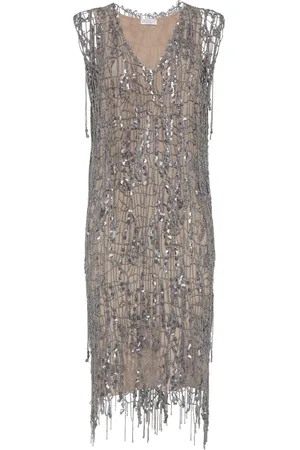 Brunello Cucinelli Besticktes Kleid