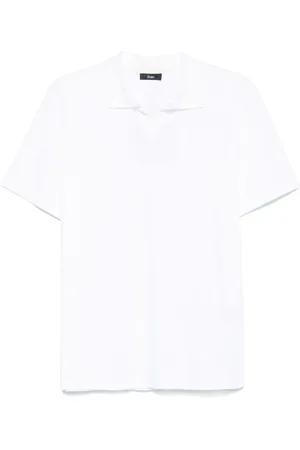HERNO T-Shirt mit Poloshirtkragen