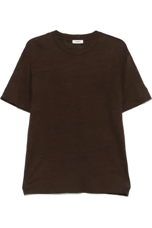 Sandro T-Shirt aus Leinen
