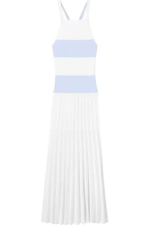 Claudie Pierlot Maxikleid in Colour-Block-Optik