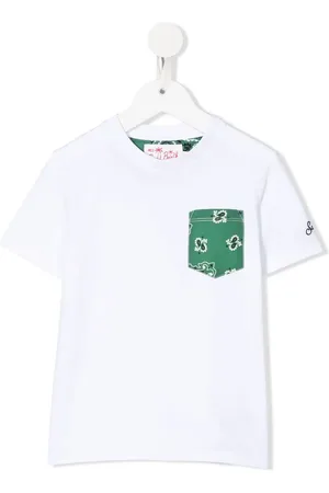MC2 SAINT BARTH T-Shirt mit Brusttasche