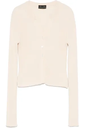 Roberto Collina Gerippter Cardigan