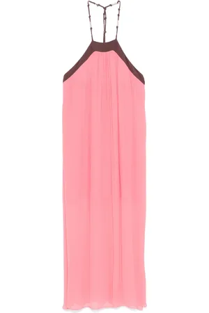 Patrizia Pepe Zweifarbiges Midikleid