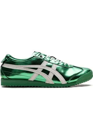 Onitsuka Tiger Mexico 66 SD "Metallic Series - Jade/Cream" Sneakers