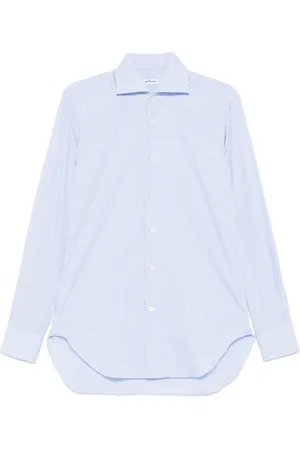 Kiton Hemd mit Vichy-Karo
