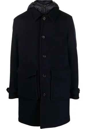 Woolrich Einreihiger Kapuzenmantel